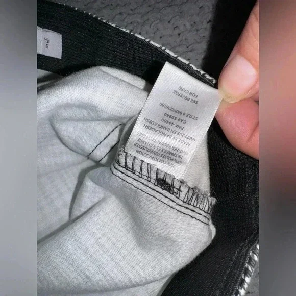 Tinseltown Pull On Stretch Black White Plaid High Waisted Flare Pants 7 - Picture 8 of 9